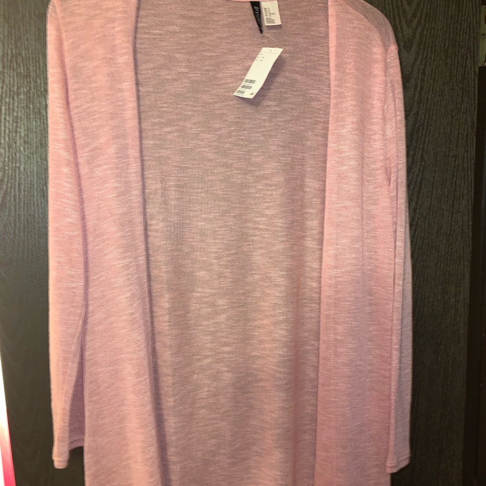 Light pink thin cardigan *NEVER WORN*